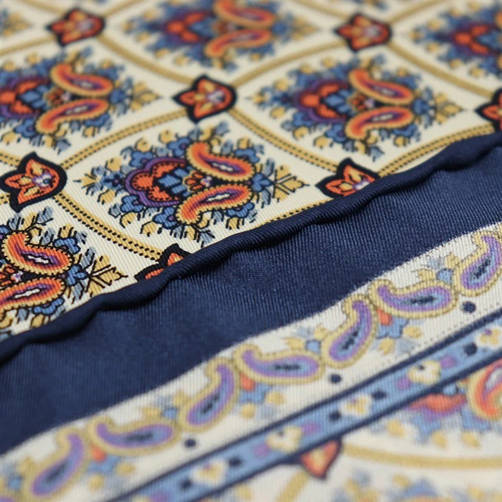 Yellow Floral Pocket Square