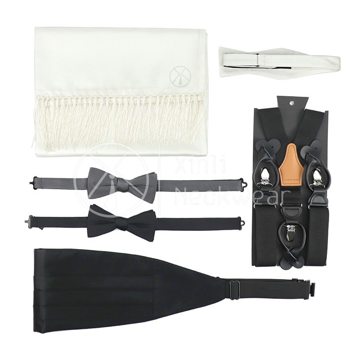 Self Tie Bow Tie And Cummerbund Set
